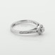 Золотое кольцо с бриллиантами 511609, 16 размер