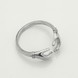 Серебряное кольцо Обними 11011254, 16 размер