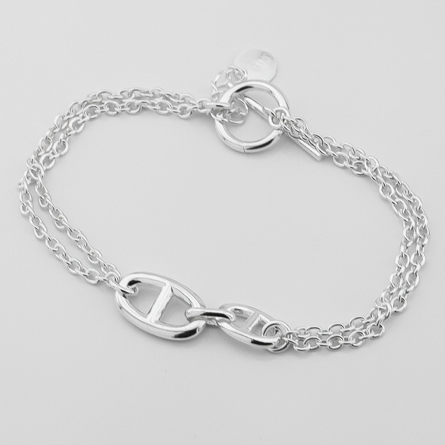 Срібний браслет-ланцюг b15963, 16 розмір