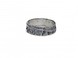 Серебряное обручальное кольцо Empiriya (Эмпирия) с чернением фактурное 1154/EJ