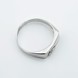 Мужское серебряное кольцо с фианитом 11222-4, 23 размер