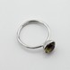 Серебряное кольцо Кружок с султанитом 3101973, 16 размер