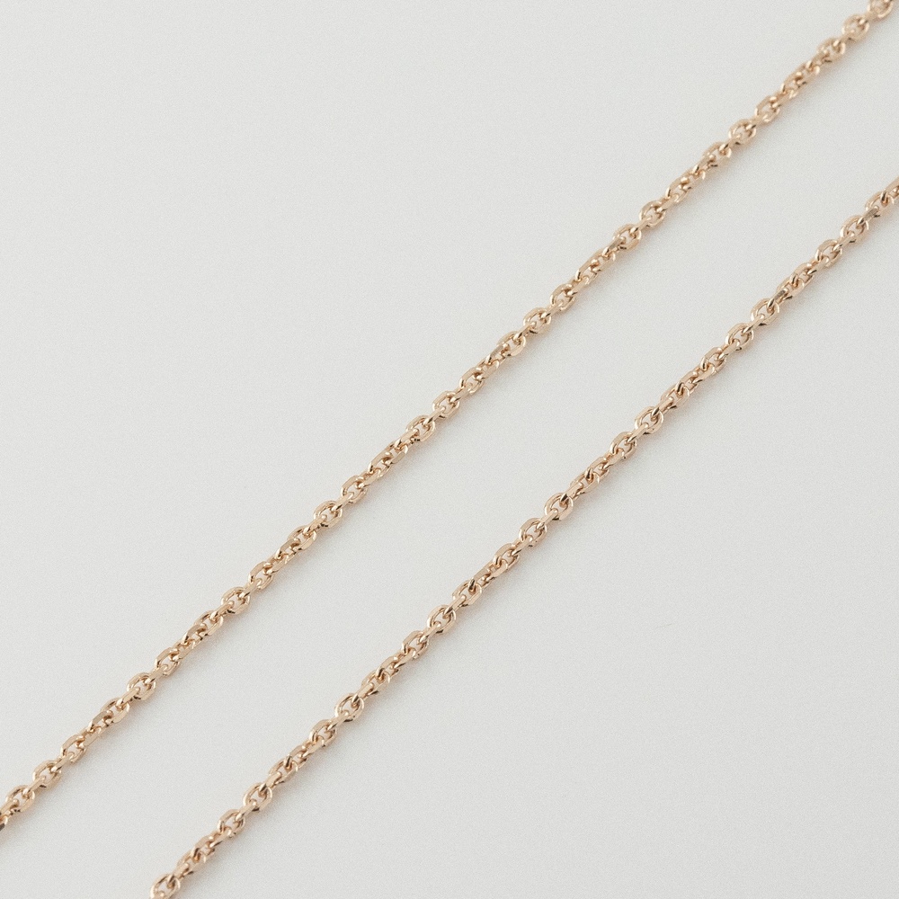 Золотая цепочка плетение Якорь (1.5 мм) 4300376, 55 размер