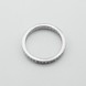 Серебряное кольцо-дорожка с фианитами 3101935, 16 размер