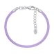 Детский браслет с серебряной застежкой фиолетовый (Скорпион) фиолетовий 4695764006131313, Фиолетовый, Фиолетовый, UmaUmi Zodiac