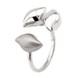 Серебряное незамкнутое кольцо "Океан" без вставок K11704, 18 размер