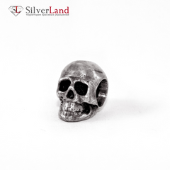 Серебряная подвеска-шарм в виде черепа "EJ Knox" Арт. 3034/EJ