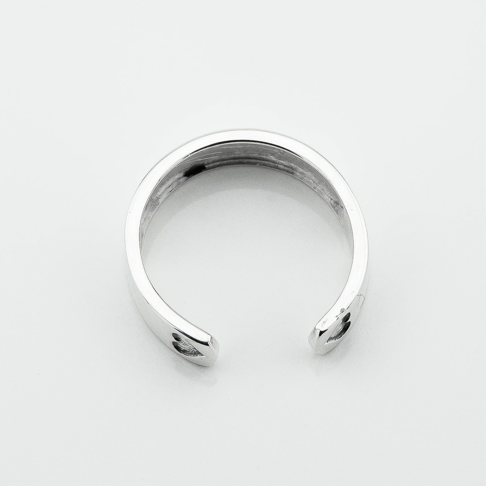Серебряное кольцо Мрій (Мечтай) незамкнутое k111911, 16.5 размер