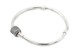 Срібний браслет для шармів з фіанітами СВ15052, Білий