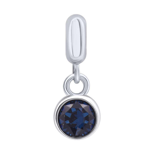 Кулон Талисман (Стрелец) с синим Swarovski Zirconia 3595765006120501