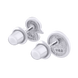 Дитячі Срібні сережки-пусети Ти на позитиві (смайлики) 2105728006310501, Різнокольоровий, UmaUmi Lumi Smiles