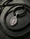 Срібна підвіска ладанка Ангел-Охоронець з чорнінням псч018-DR