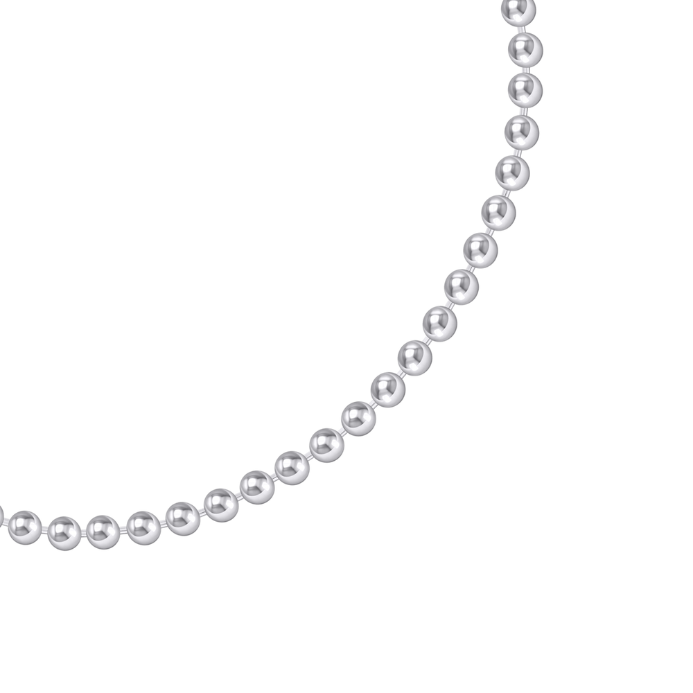 Срібний браслет-ланцюжок Гольф, 165-190 мм 4005788006021401