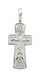 Срібний хрест 35 прямий 2065-IDE