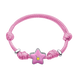 Браслет на шнурке Телец с розовой и желтой эмалью 4195758006110411