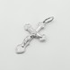 Срібний хрестик із розп'яттям (Врятуй і Збережи) p131014-0502