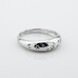 Серебряное кольцо Звезды с фианитами 3101964, 16 размер