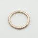 Золотое кольцо-дорожка с бриллиантами ro11525, 16,5 размер