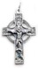 Срібний Хрест 11 прямій з чорнінням 2040-IDE
