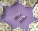 Срібні сережки-пусети Перлини (4 мм) 923500-H, Перламутровий