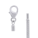 Срібний браслет-ланцюжок Снейк, 140-165 мм 4005789006011301, UmaUmi Accessories