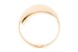 Золотое кольцо лаконичное Пластина без вставок 585 пробы КК11284, 17 размер, 17