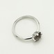 Серебряное кольцо Квадрат с дымчатым кварцем 3101943-4sq, 16,5 размер