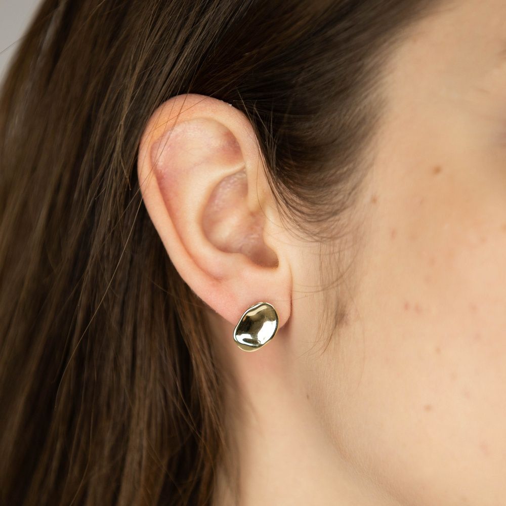 Серьги из желтого золота 3202823, 310