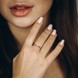 Золотое кольцо с бриллиантом 5094347, 15,5 размер
