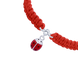 Детский браслет плетеный Божья коровка красный 4195552006070407, Красный, Красный, UmaUmi Fly