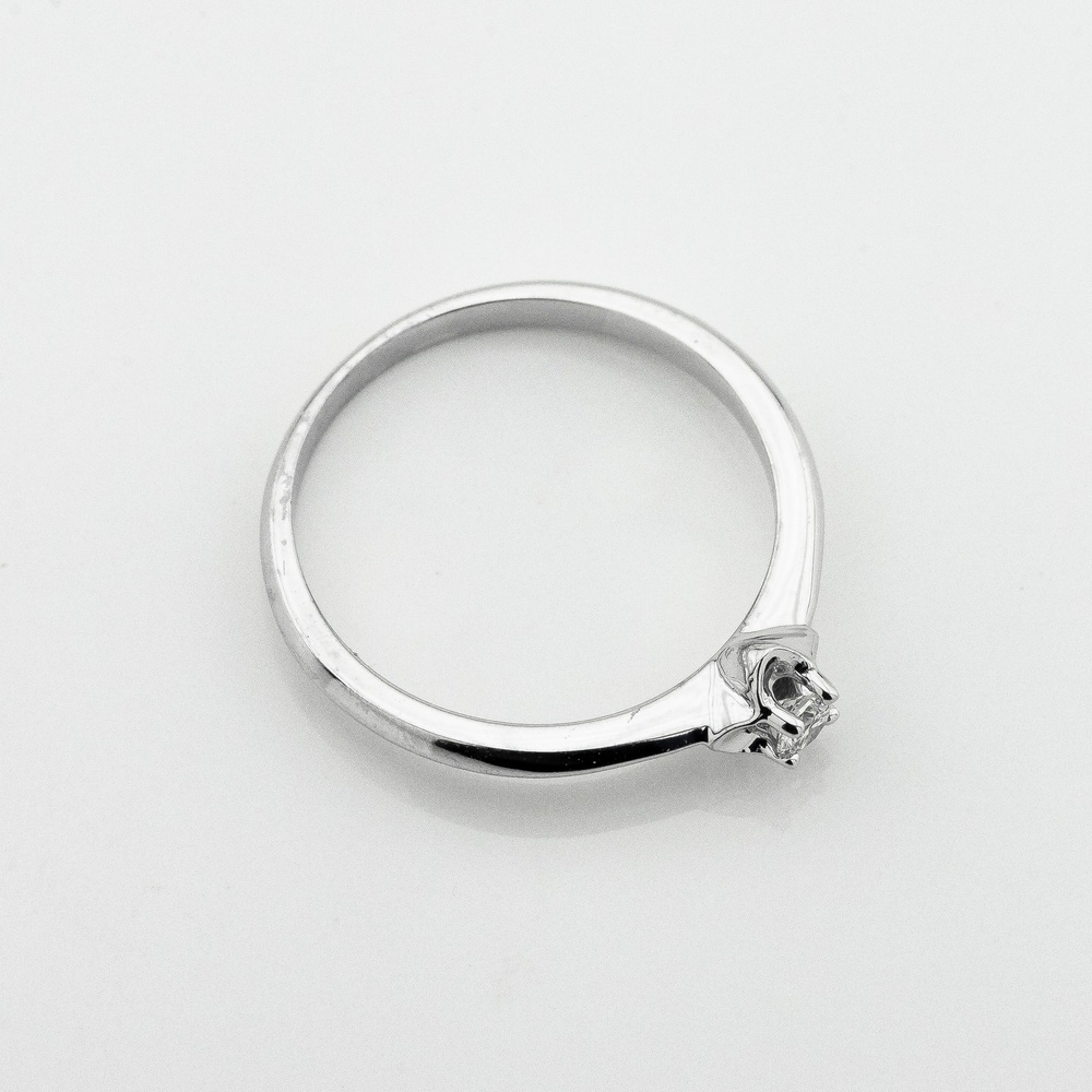 Золотое кольцо с бриллиантом ro11527, 16 размер