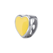 Шарм-сердце Цвет Украины с желтой эмалью 9195840006050501, Желтый, UmaUmi Symbols 
UmaUmi Ukraine