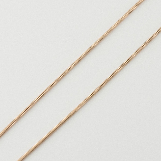 Золотая цепочка плетение Снейк (1.5 мм) 4300372, 45 размер