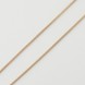 Золотая цепочка плетение Снейк (1.5 мм) 4300372, 45 размер