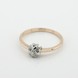Золотое кольцо с бриллиантами ro11531, 16 размер