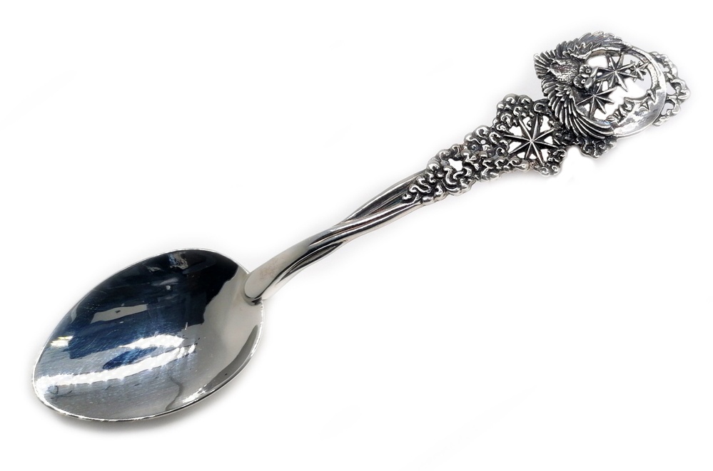 Срібна Ложка Казка Сова та місяць з фігурною ручкою з чорнінням 1.0.0.996-IDE