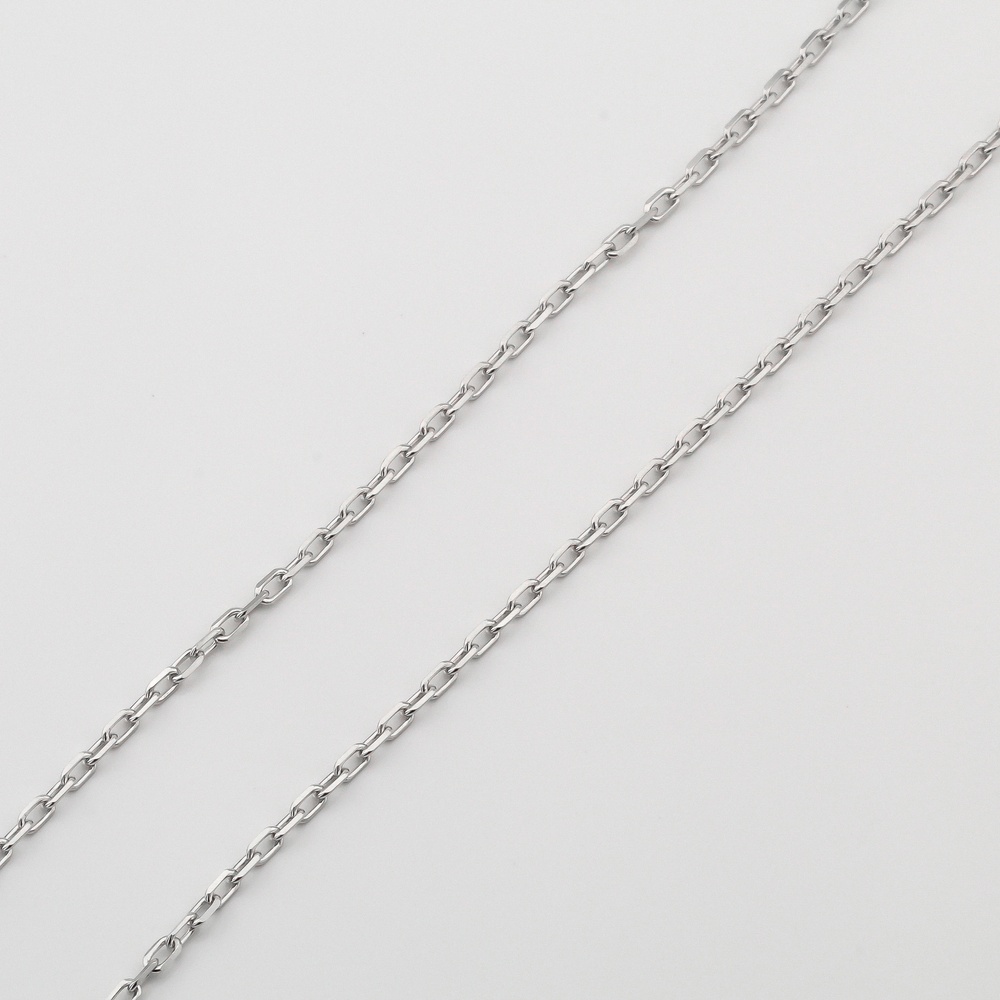 Серебряная цепочка плетение Якорное с родиевым покрытием chk23159, 40 размер