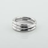 Серебряное кольцо Круговорот k111799, 17,5 размер
