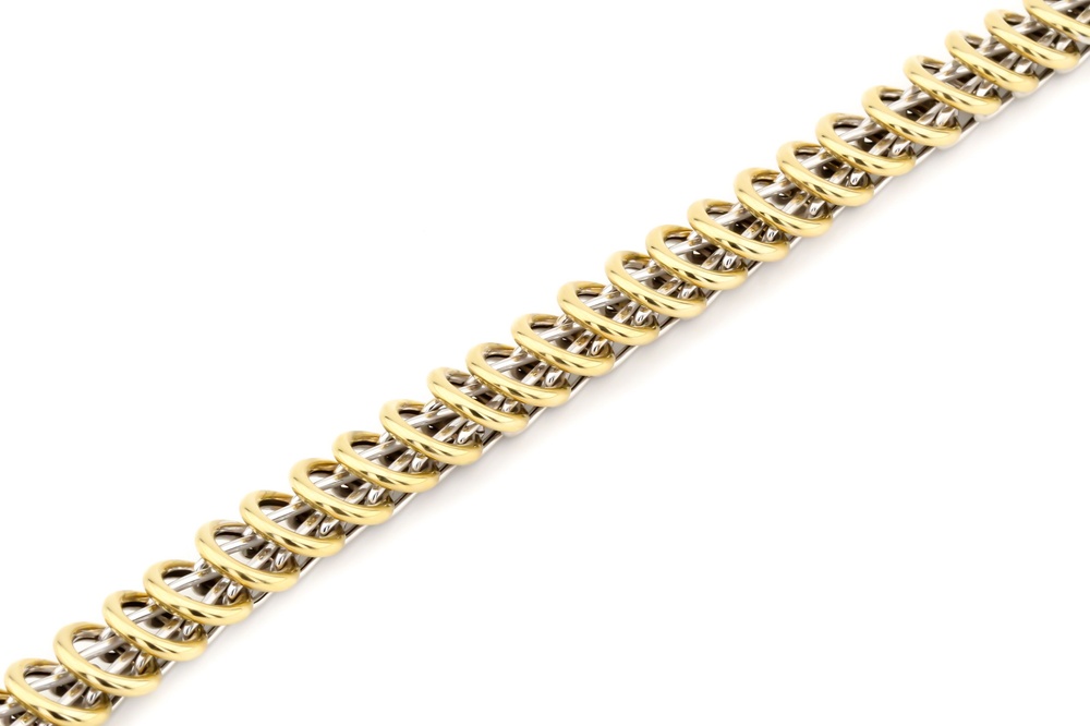 Золотой браслет на руку КВ15221, 21 размер