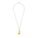 Срібний кулон Жираф Помаранчевий з емаллю (12х20) Арт. 5543uuk-1