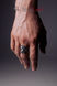 Серебряное кольцо перстень "EJ Caracall" Арт. 1044EJ