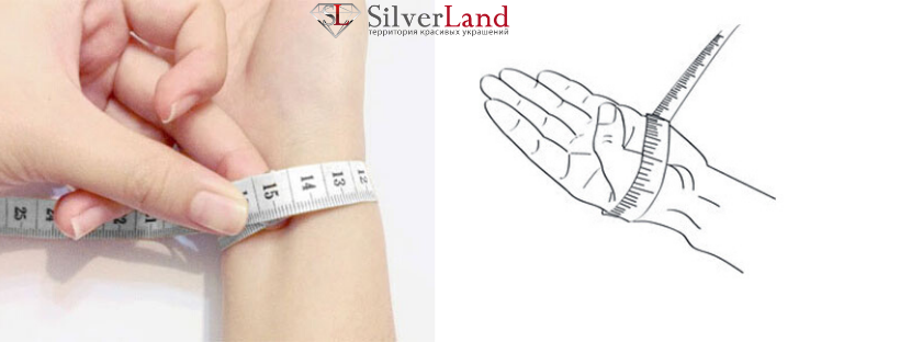 Как определить размер браслета на руку и ногу женщине мужчинесамостоятельно - интернет-магазин ювелирных украшений silverland.ua