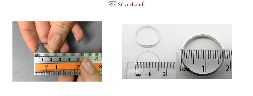 Світлина як дізнатися розмір кільця на палець чоловікові Сільверленд
